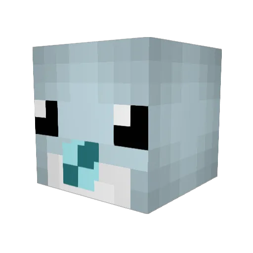 cucumber415 Minecraft avatar head, 3D render