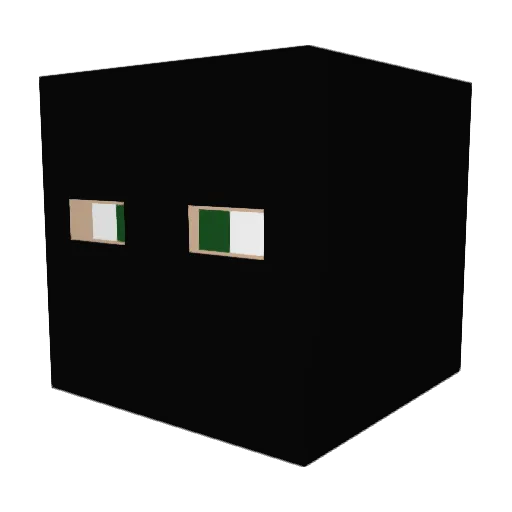 cucumber828 Minecraft avatar head, 3D render