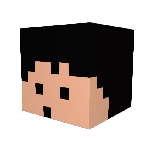 cucumber_s Minecraft avatar head, 3D render