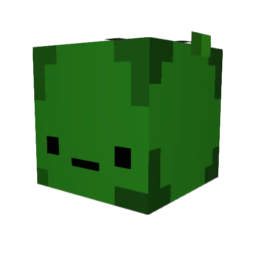 cucumbersrgood Minecraft avatar head, 3D render