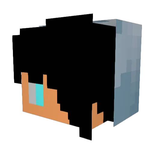 cuddlesdiamonds Minecraft avatar head, 3D render