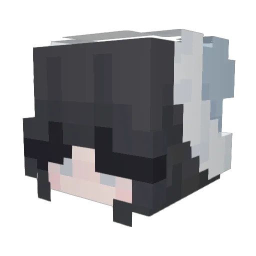 cudiprophet Minecraft avatar head, 3D render