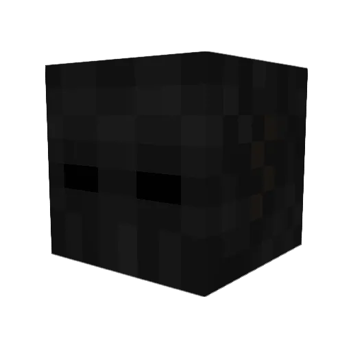 cuentodeweon Minecraft avatar head, 3D render