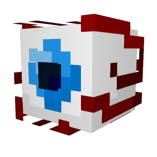 cuertn Minecraft avatar head, 3D render
