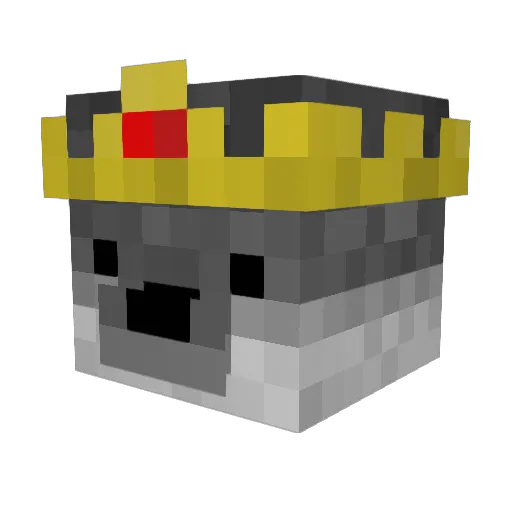 cullingtron Minecraft avatar head, 3D render