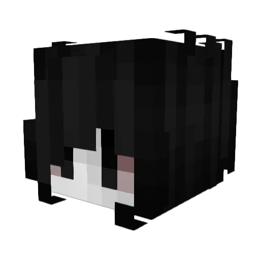 cultsire Minecraft avatar head, 3D render