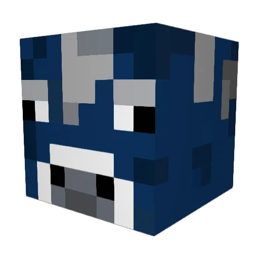 cumeater26 Minecraft avatar head, 3D render