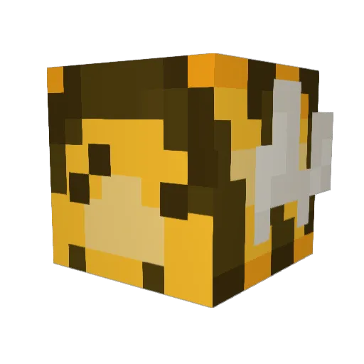 cupb Minecraft avatar head, 3D render