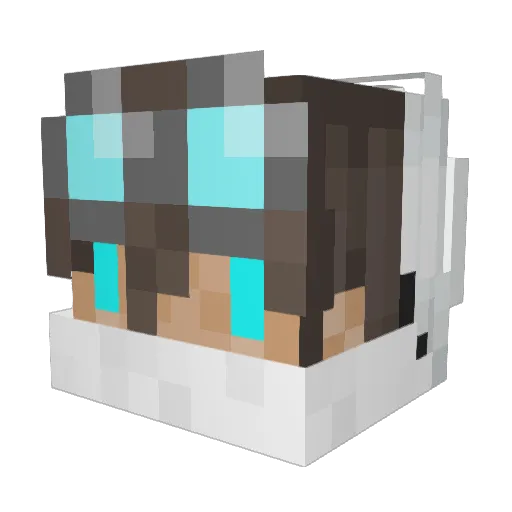 cupcake1934 Minecraft avatar head, 3D render