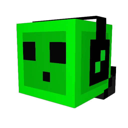 cupcakecheif Minecraft avatar head, 3D render