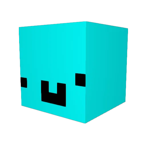 cupcakehunterrrr Minecraft avatar head, 3D render