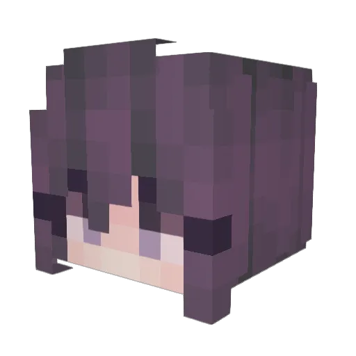 cupcakes_rock Minecraft avatar head, 3D render