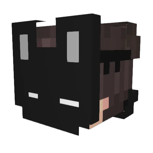 cupertacio Minecraft avatar head, 3D render