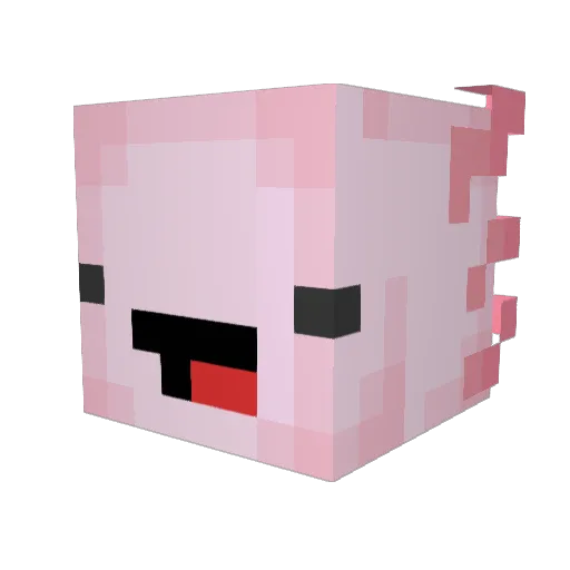cupido963 Minecraft avatar head, 3D render