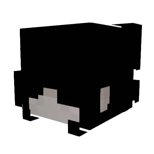 cupidsouls Minecraft avatar head, 3D render
