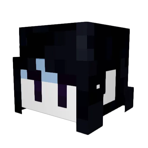 currypoo Minecraft avatar head, 3D render