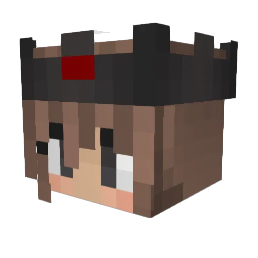 currypulver250 Minecraft avatar head, 3D render