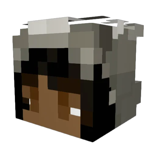 curryslayer101 Minecraft avatar head, 3D render