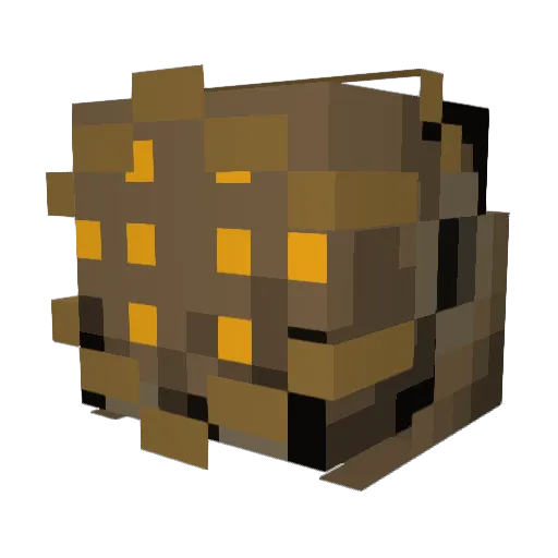 cursedpig Minecraft avatar head, 3D render