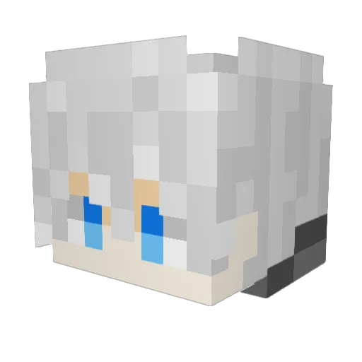 curumin178 Minecraft avatar head, 3D render