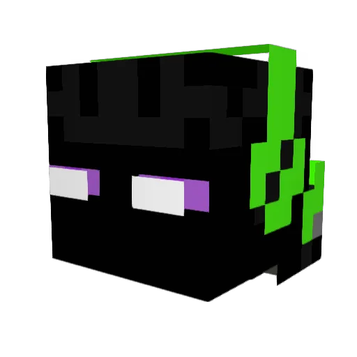 cussen4 Minecraft avatar head, 3D render