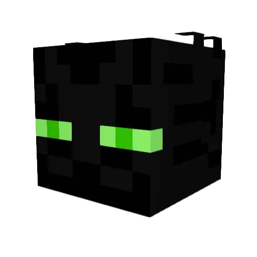 cutedilara Minecraft avatar head, 3D render