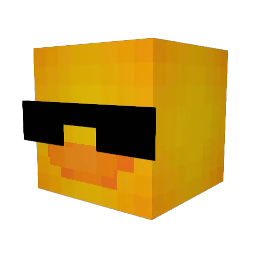 cutehm1113 Minecraft avatar head, 3D render