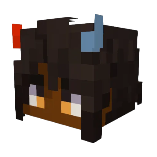 cuthulu03 Minecraft avatar head, 3D render