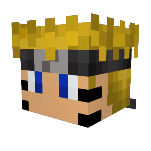 cutlercollin99 Minecraft avatar head, 3D render