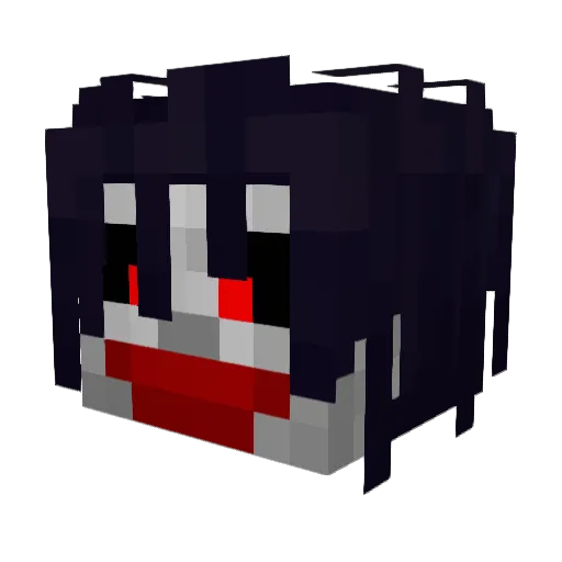 cvazuuu Minecraft avatar head, 3D render