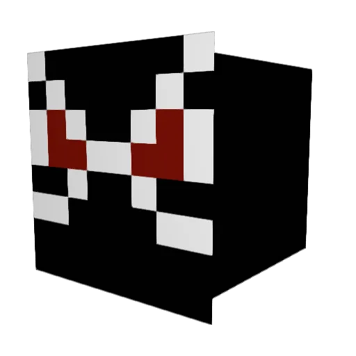 cvgn Minecraft avatar head, 3D render