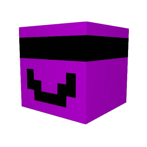 cvnxii Minecraft avatar head, 3D render
