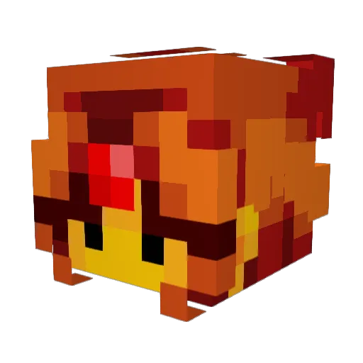 cvrnie Minecraft avatar head, 3D render