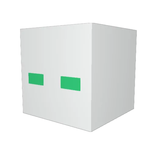 cvstroo Minecraft avatar head, 3D render