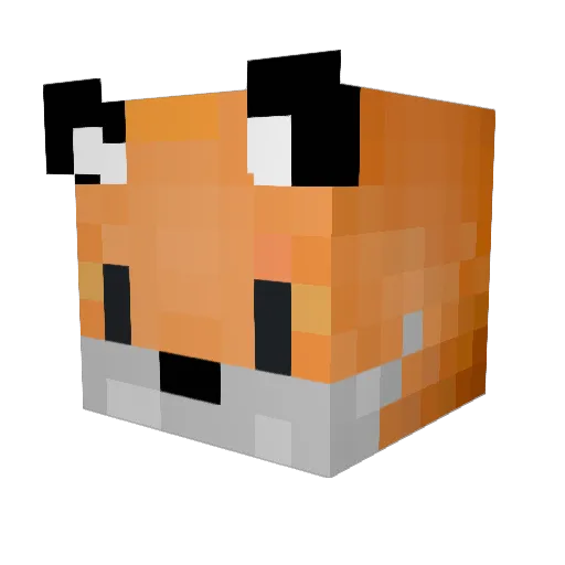 cw3linho123 Minecraft avatar head, 3D render