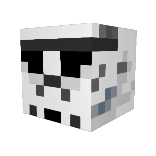 cwatson42 Minecraft avatar head, 3D render