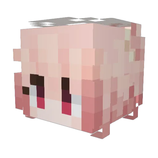 cwcw7543 Minecraft avatar head, 3D render