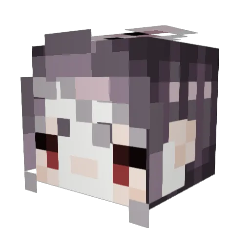 cweeepy Minecraft avatar head, 3D render