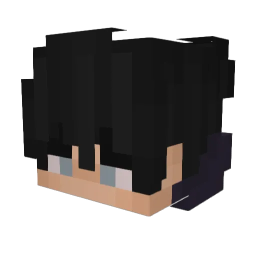 cwiekuuuu Minecraft avatar head, 3D render