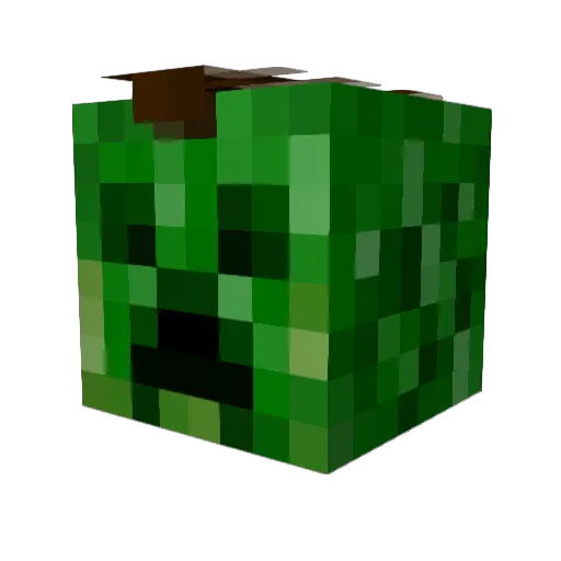 cwills007 Minecraft avatar head, 3D render