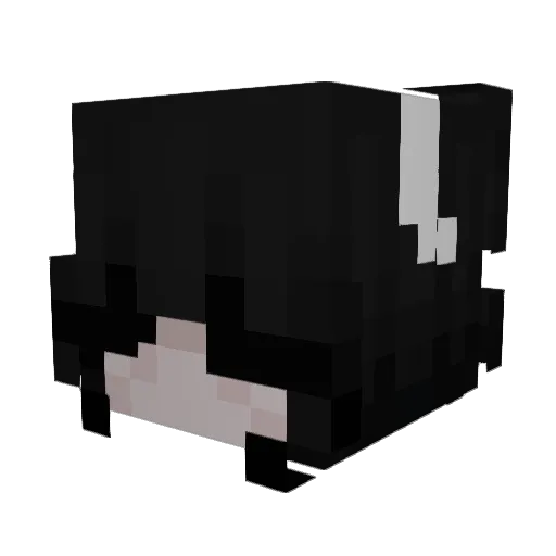 cwuties Minecraft avatar head, 3D render