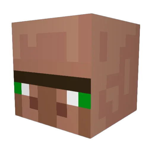 cx4v Minecraft avatar head, 3D render