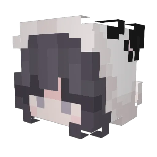 cxcnguyen Minecraft avatar head, 3D render