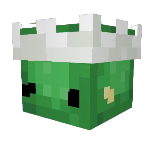 cxctxs Minecraft avatar head, 3D render