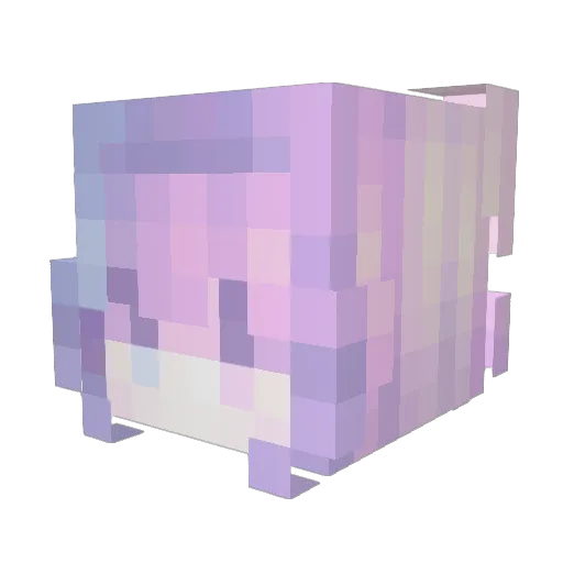 cxcx666 Minecraft avatar head, 3D render