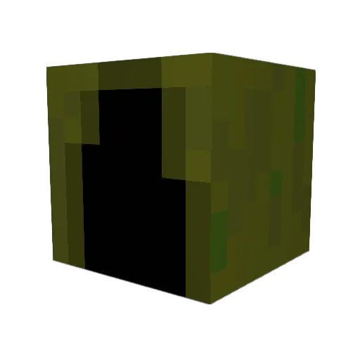 cxdey Minecraft avatar head, 3D render