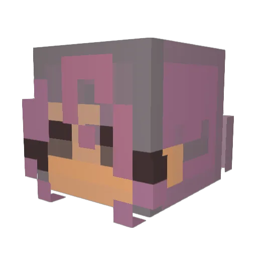 Minecraft-Avatar von cxxpycakes: Kopf als 3D-Render