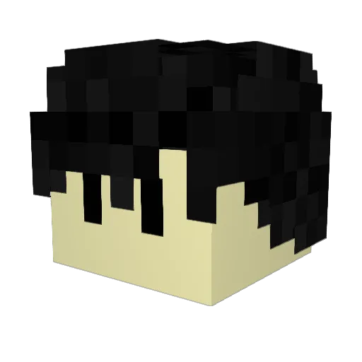 cxy998 Minecraft avatar head, 3D render