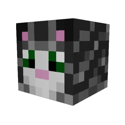 cy2172 Minecraft avatar head, 3D render