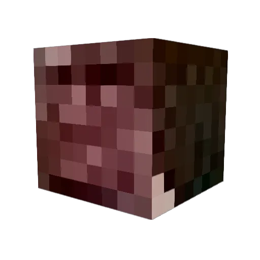 cyNANA Minecraft avatar head, 3D render